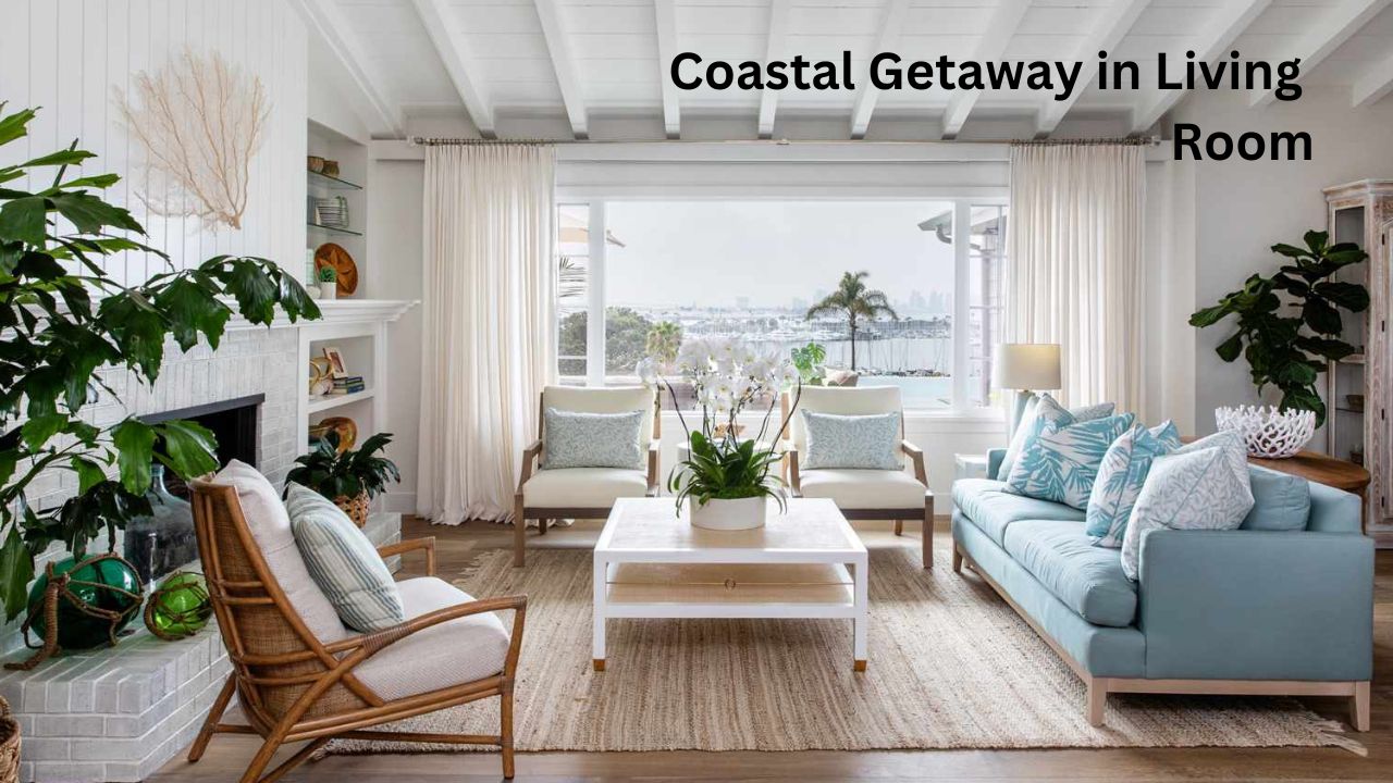 Coastal Getaway in living room