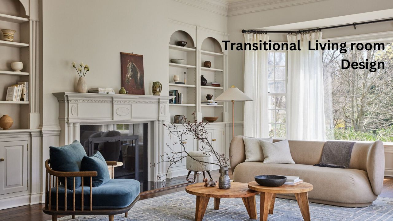 Transitional Living room Design