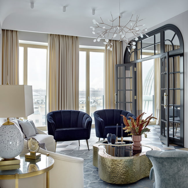 Apartment Living Room Design Dubai