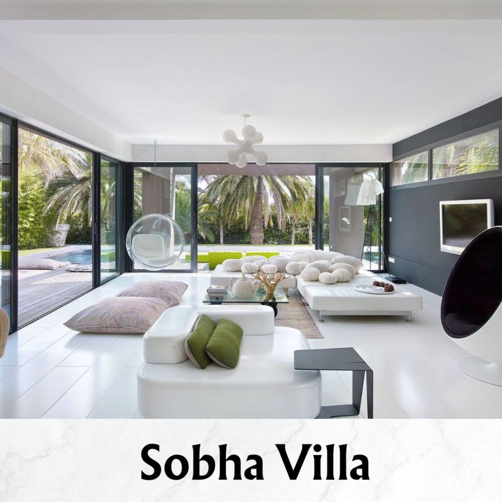 Sobha Villa design By Luxe Interior